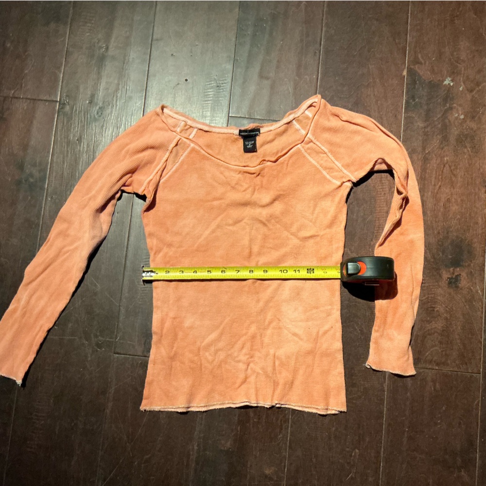 Moda International Coral Long Sleeve Top